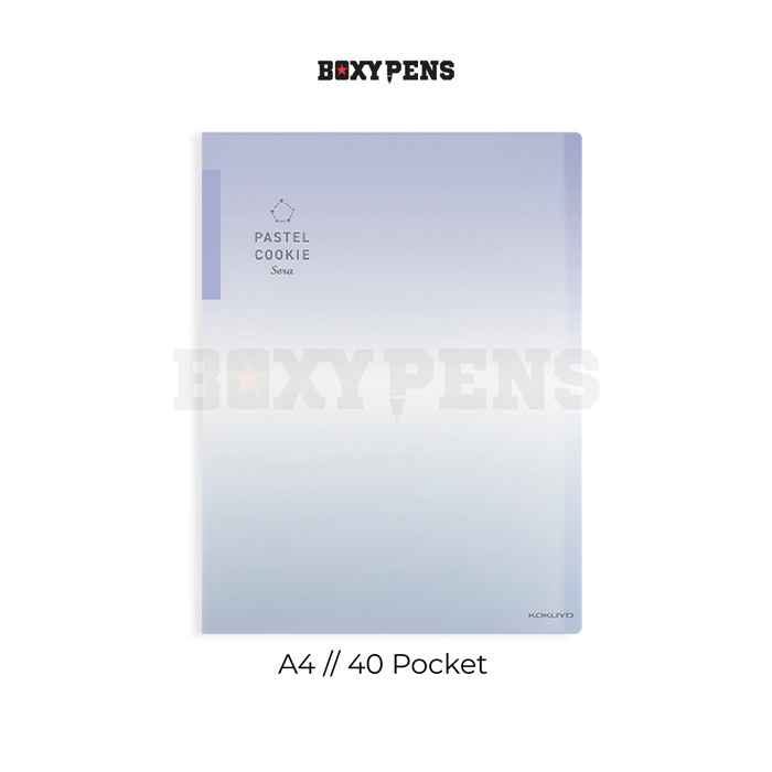

Promo Kokuyo Pastel Cookie Document File Transparant A4