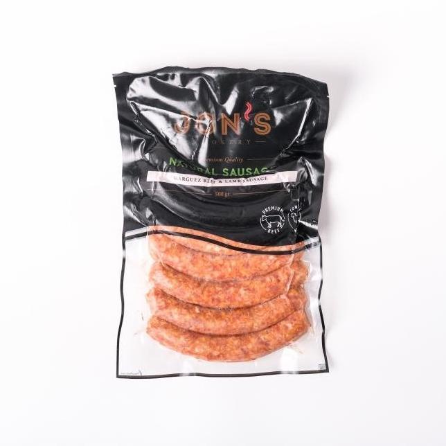 

Jon'S Smokery Merguez Beef And Lamb Sausage 500 Gr Lulla.Olstore