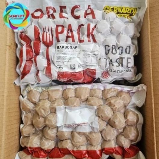 

Baso Sapi Bernardi Meatball Beef Bakso Sapi Horeca Pack 1 Kg Produk Lulla.Olstore