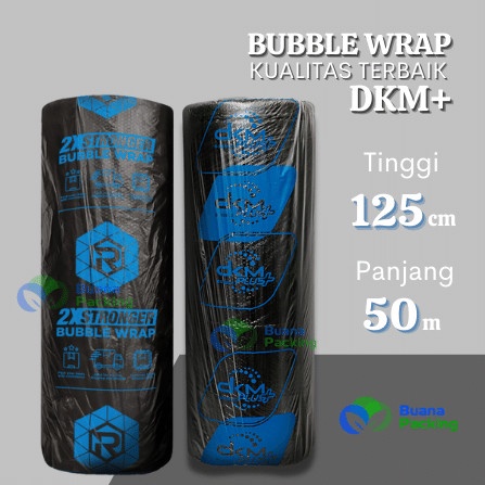 

Promo Plastik Bubble / Buble / Babel Wrap Roll Hitam 125X50 Rusfet