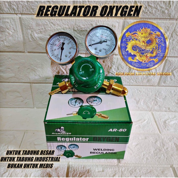 Regulator Oxygen / Regulator Gas Oksigen PREMIUM !