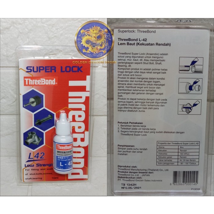 

ThreeBond Super Lock / Lem Baut ThreeBond