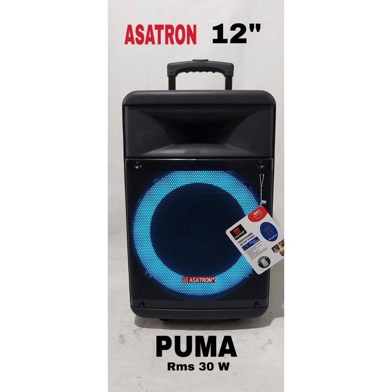 Speaker Portabel 12Inch Asatron , Speaker Bluetooth Meeting