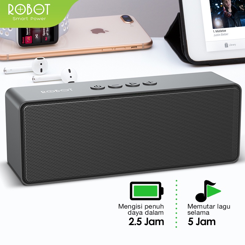 [ELECTROPICALLY] ROBOT Speaker Wireless / Speaker Bluetooth RB420 / Speaker Bluetooth 5.0 TWS