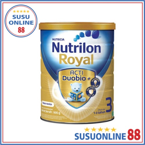 NUTRILON ROYAL 3 VANILA 800 GRAM VANILLA SUSU NUTRICIA