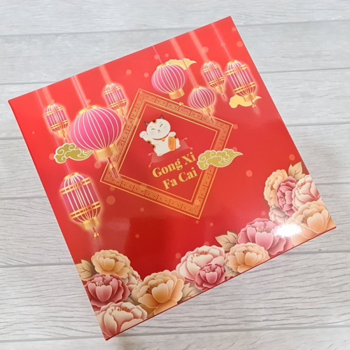 Dus Box Kue Lapis Legit Imlek Chinese Kotak Packaging CNY Sincia 2