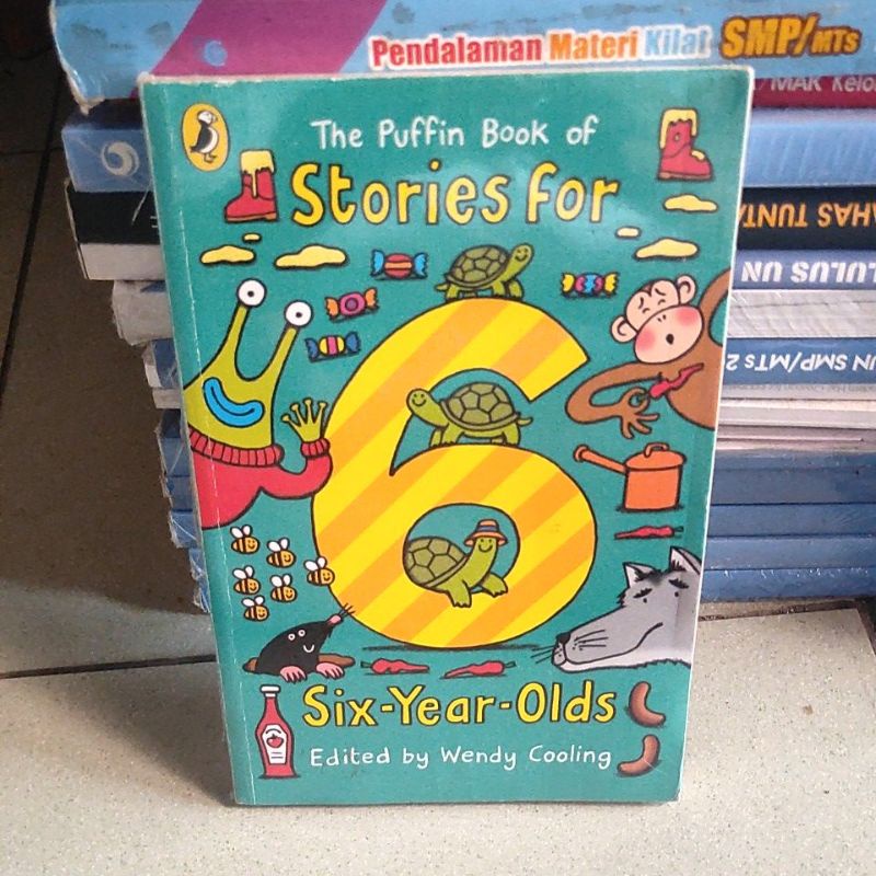 original buku the Puffin book of storia for six year olds(bahasa Inggris)