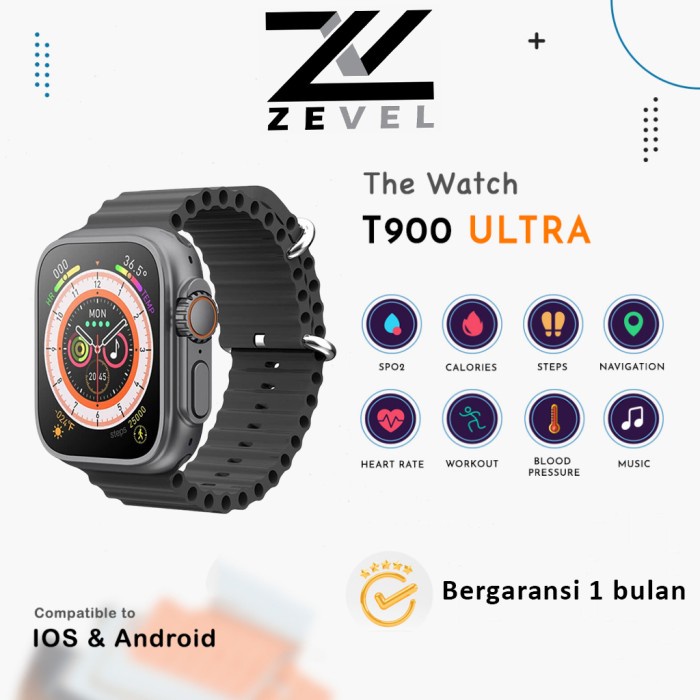 SMARTWATCH T900 ULTRA TERBARU ORIGINAL