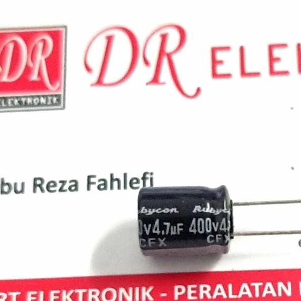Terbaru Elco Elko Capasitor Kapasitor 4,7uf 400v 4,7 uf 400 400volt 400v volt dre3 Juara