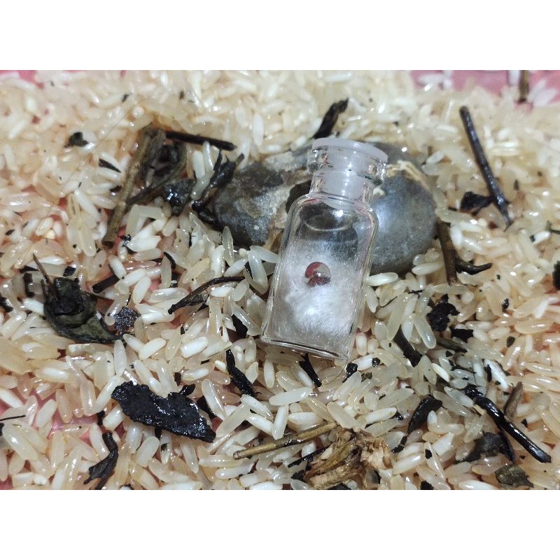 Batu mustika delima merah tetes banyu sir alam asli temuan sepuh kuno antik pusaka