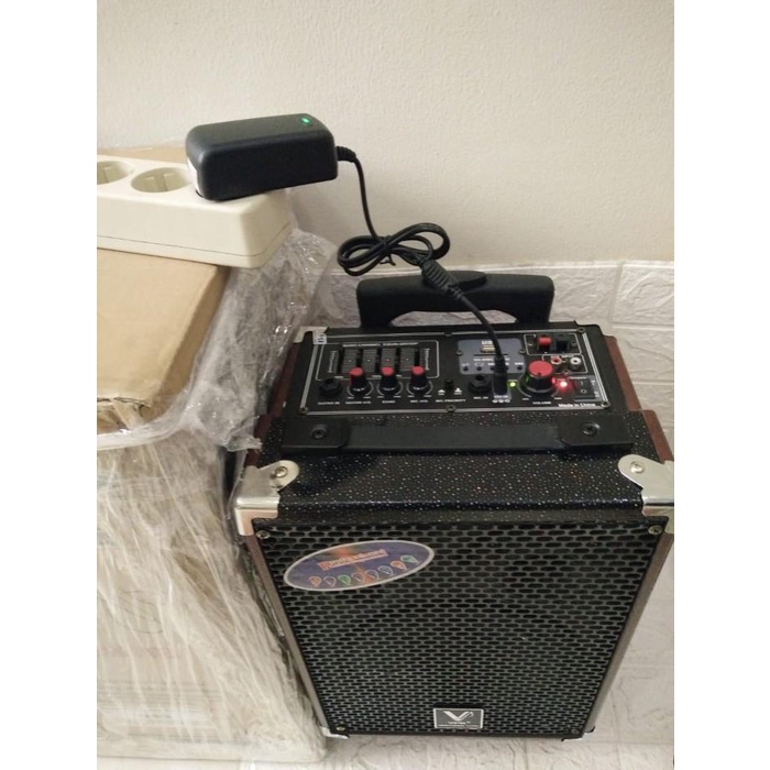 Adaptor Buat Vpk Q 8S Portabel Nirkabel Pa System Professional Sound