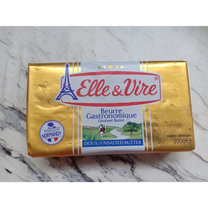 

Butter Uned Mentega Tawar Elle & Vire 200Gr Elle Vire