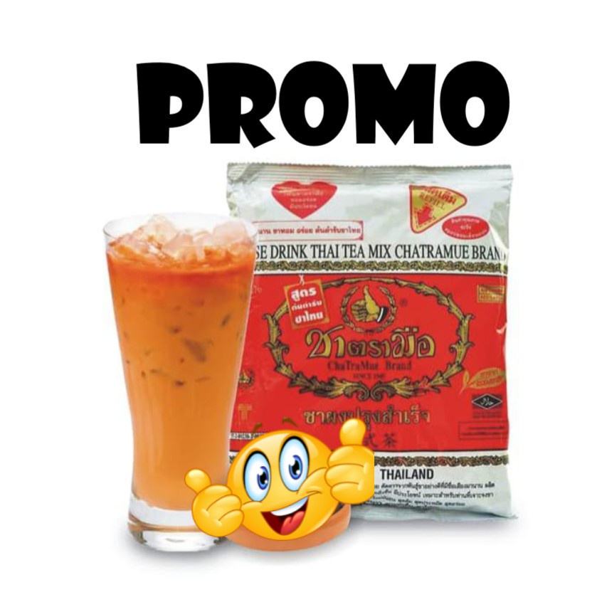 

Thai Tea Chatramue 400Gr/ Teh Thailand 400Gr Chatramue