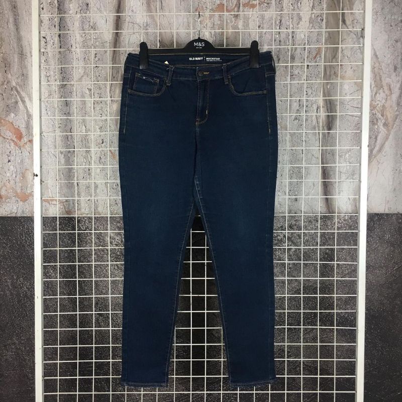 Celana Jeans Denim Fashion Branded OldNavy Cewek . SDA 00005 Second Bekas Preloved