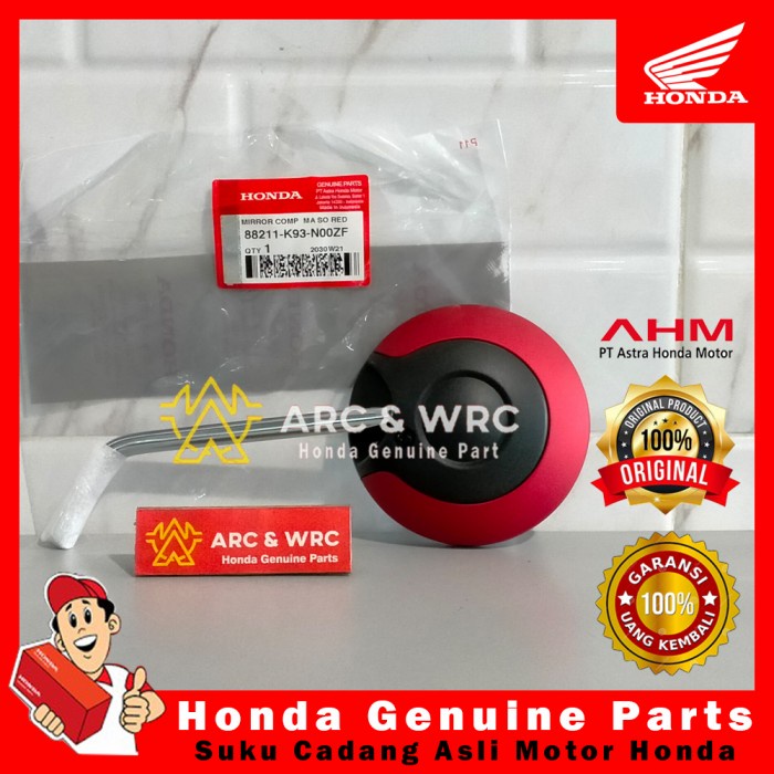 Kaca Spion Merah Dof Honda Scoopy Esp Kode Hv193