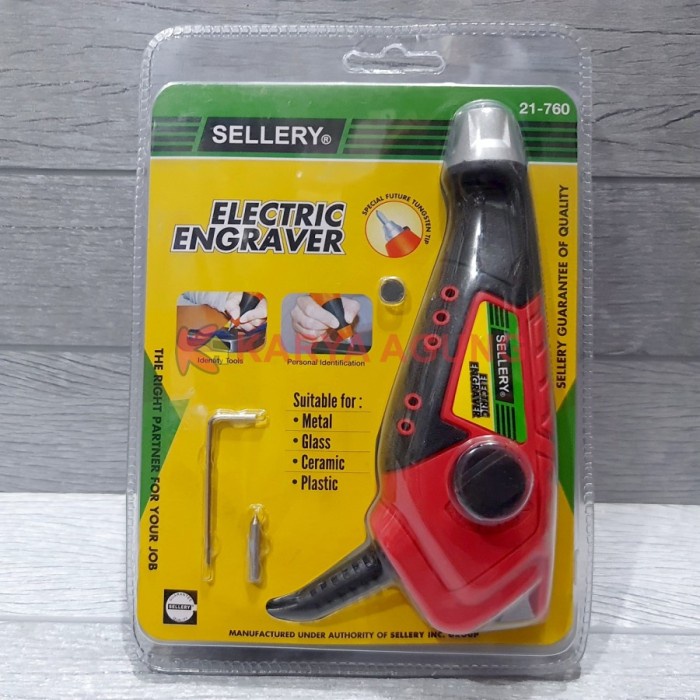 

Mesin Grafir Atau Alat Ukir Electric Engraver Sellery Original