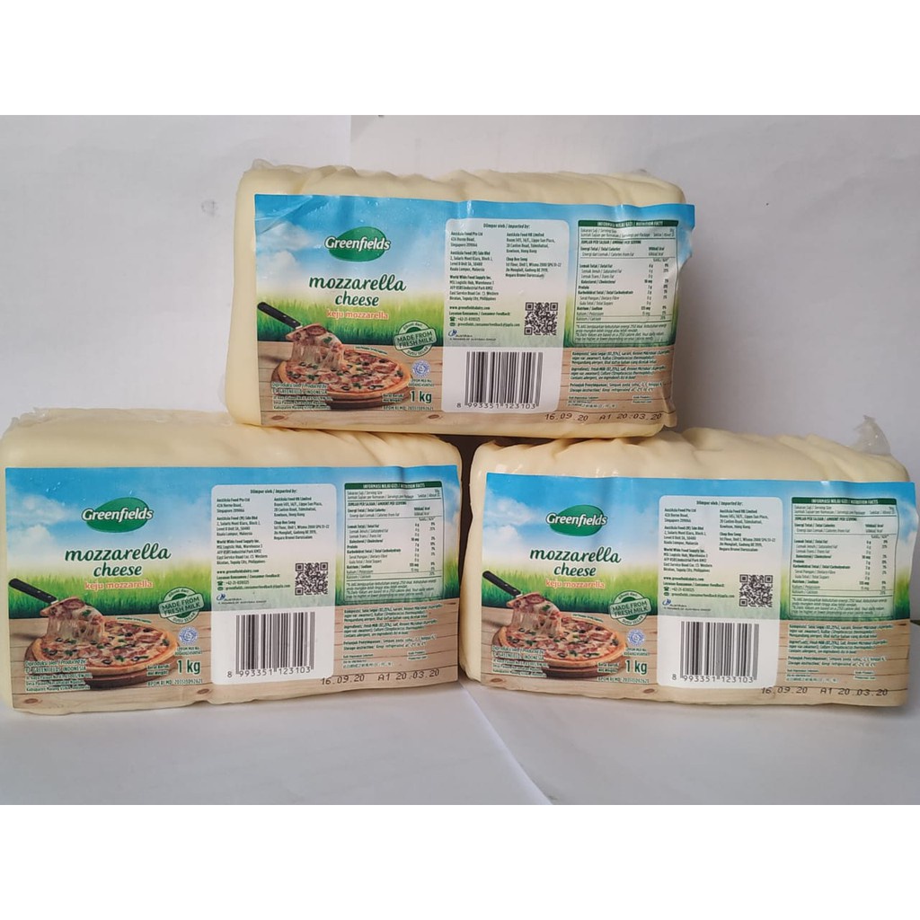 

Greenfields Mozarella Cheese 1 Kg