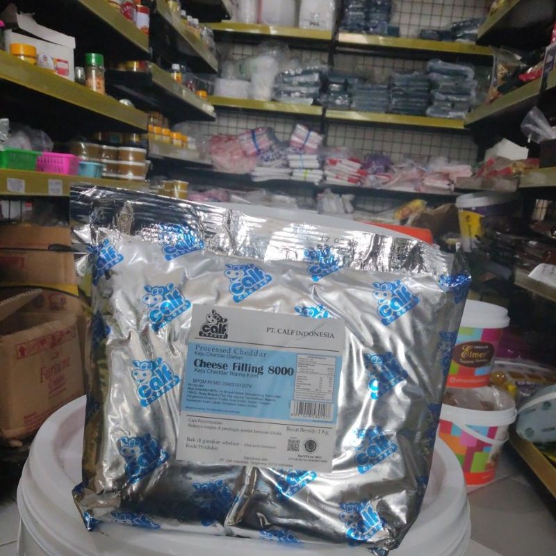 

Cheese Filling 8000 Calf Keju 1Kg
