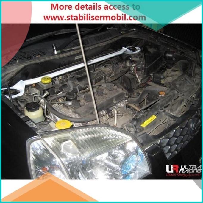 STAGE1 Aksesoris Variasi Stabiliser Strutbar ULTRA RACING Xtrail T30 1