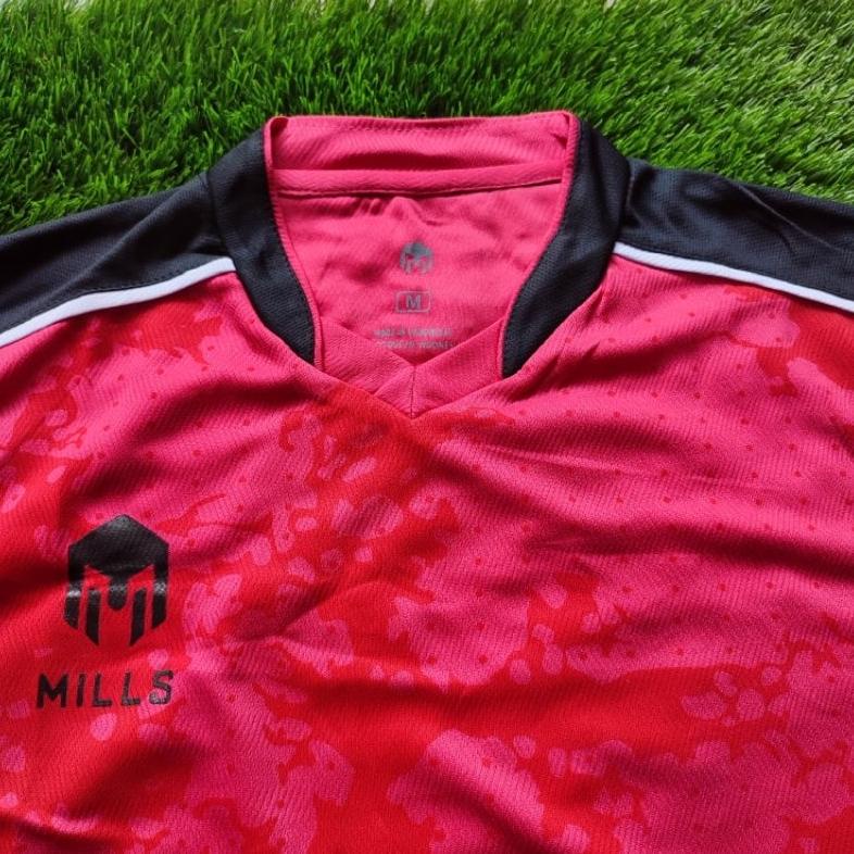 Termurah Setelan Futsal Baju Bola Jersey Bola Abstrak Pink Cod