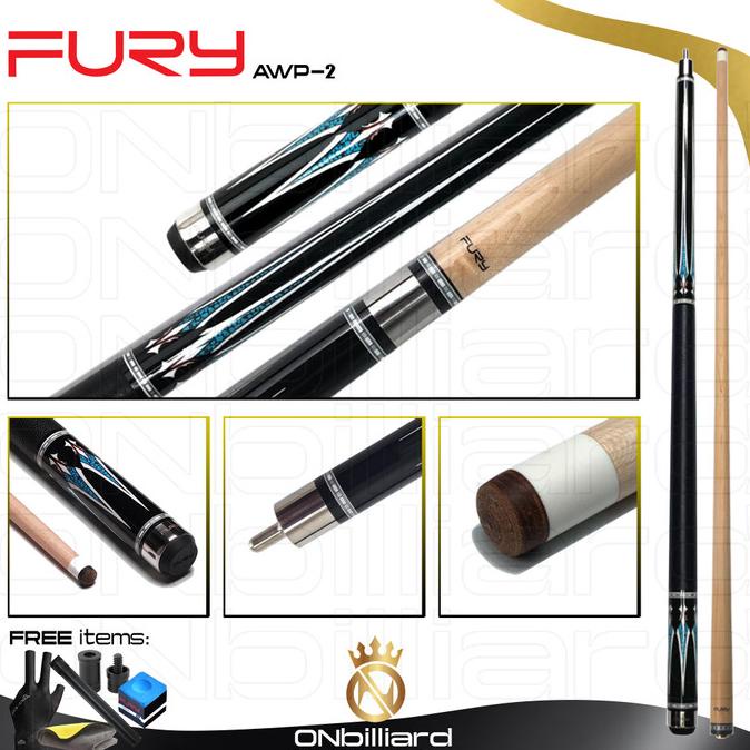 Stick Billiard Fury AWP Series AWP-1 AWP-2 Cue / Stik Billiar Fury AWP