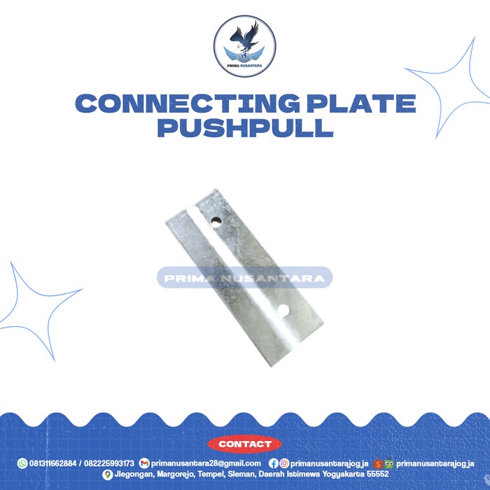 Buruan serbu] CONNECTING PLATE PUSHPULL PLAT DINAMO BLOWER KANDANG AYAM BROILER