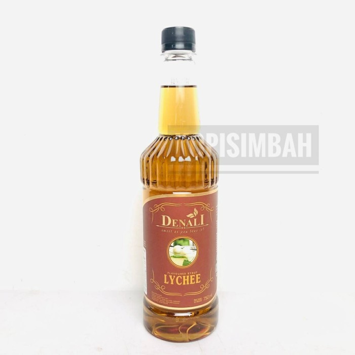 

Buruan serbu] Syrup Denali Rasa LYCHEE 750 ml Sirup Leci Minuman Bartender Kopi Dll