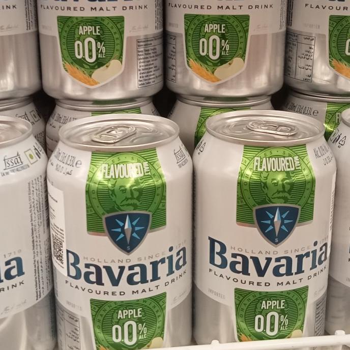 

((((()paling dicari] BAVARIA FLAVOURED MALT DRINK 0% APPLE 330 ML CAN