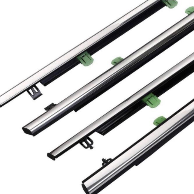 Pelipit Karet Pintu Kaca Luar Honda Civic Genio Warna Chroom 1994 1995