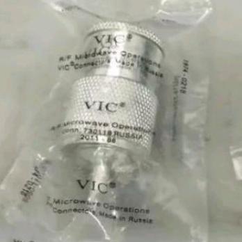 konektor PL male merk vic for kabel heliax 4/8 fsj4