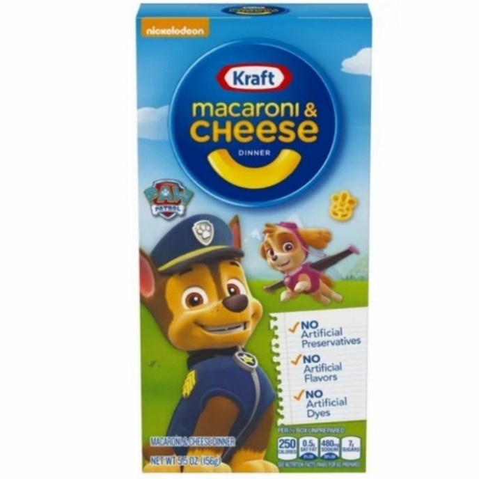 

Kraft Paw Patrol Shapes Macaroni & Cheese Dinner