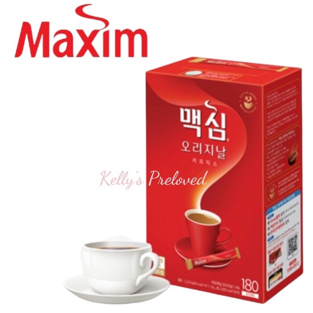 

Maxim Original Coffee Mix Isi 100 Sticks 1180 Gram Maxim Kopi Korea