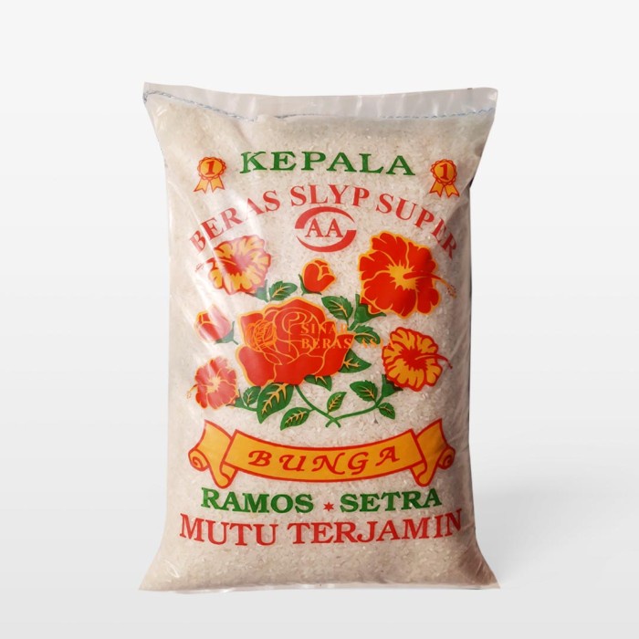 

Kepala Slyp Super , Nasi Pulen, Tanpa Pemutih Pengawet