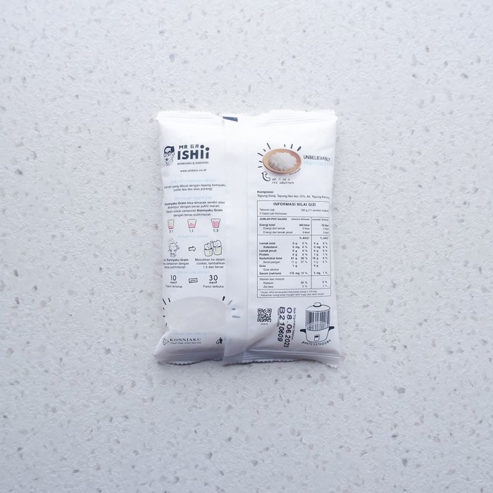 

250G Shirataki Rice Low B - Konnyaku - Diet - Ambico