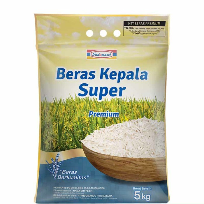 

Kepala Super Premium 5Kg