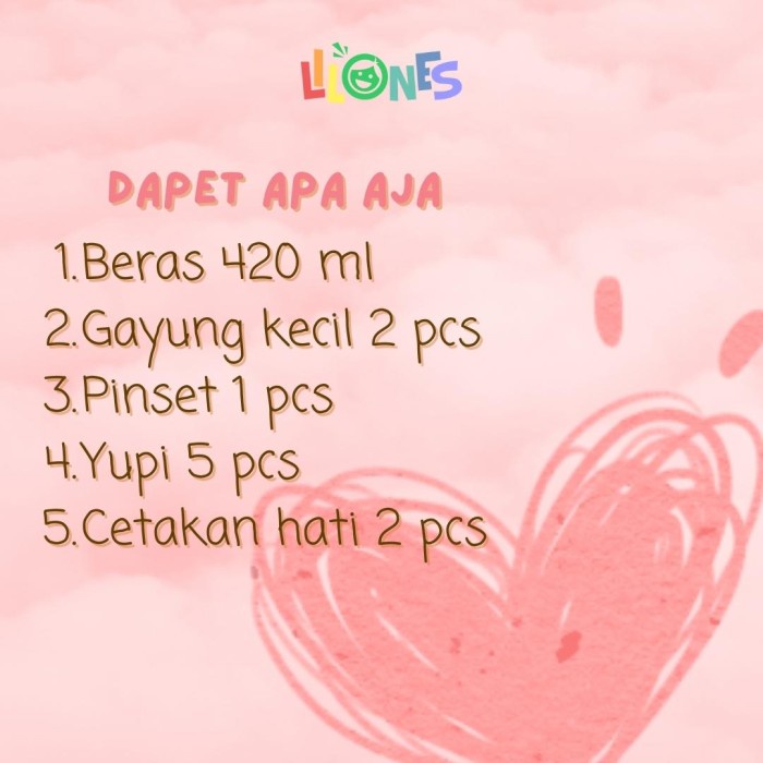 

Valentine Rice Sensory Play Mainan Sensori Untuk Anak