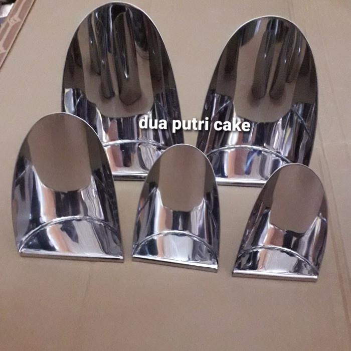 

Sodokan/Skop / Gula Pasir / Terigu 1Set Isi 5Pcs Stainless Steel