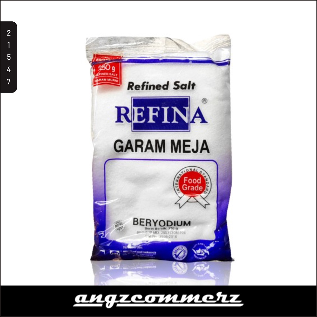 

GARAM MEJA Refina Garam Meja 250 gr