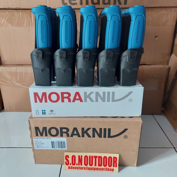 morakniv basic 546 s pisau outdoor pendaki gunung survival sar rescue
