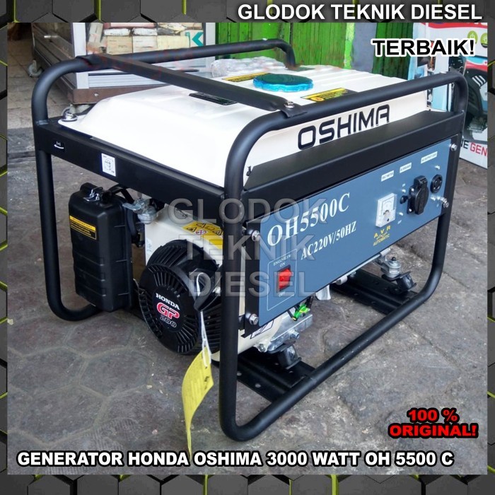 HONDA GENSET GENERATOR BENSIN 3000 2800 WATT OH 5500 C OH5500C ORI