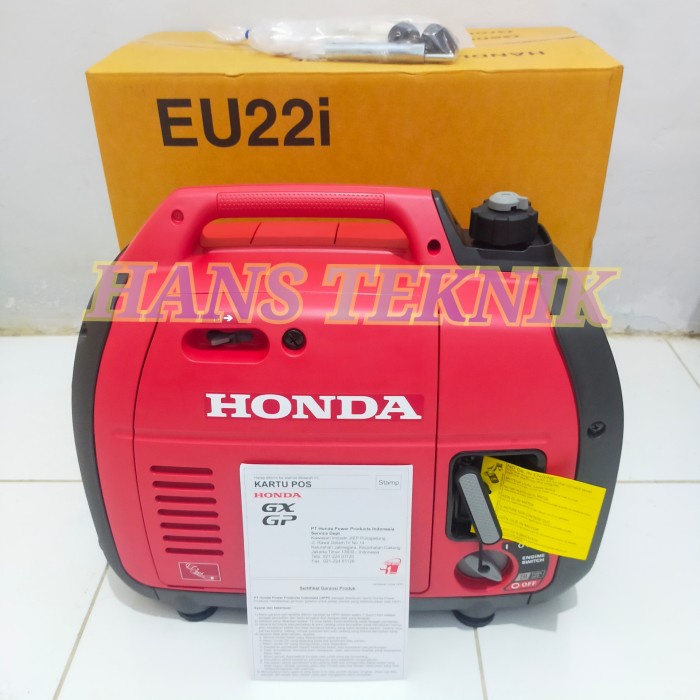 GENSET HONDA EU22I GENERATOR LISTRIK BENSIN 2000 WATT EU 22 I ORIGINAL