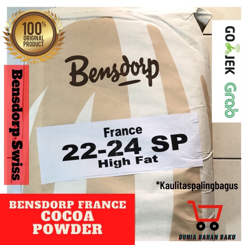 

Bensdorp France Cocoa Powder / Bensdrop Swiss / Cocoa Powder 500G 1Kg