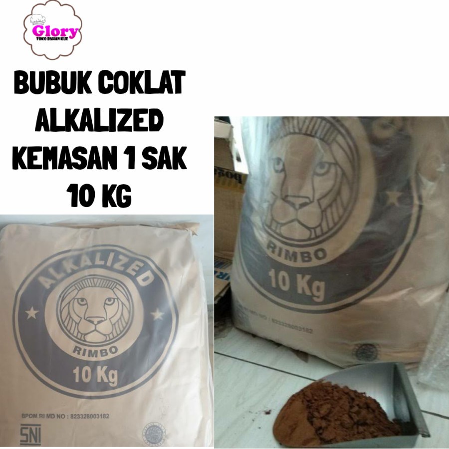 

Rimbo Cocoa Powder 10 Kg / Coklat Bubuk Alkalized Rimbo 10Kg