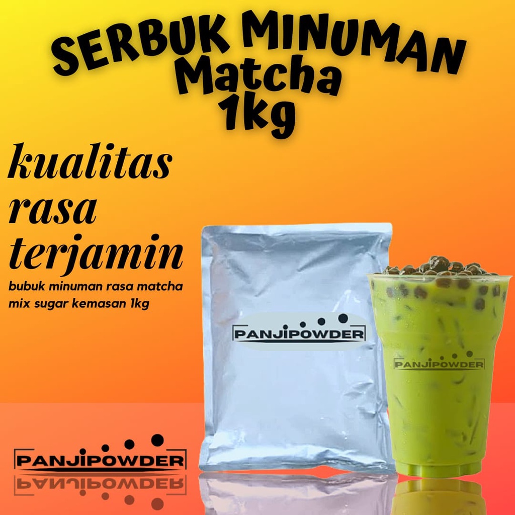 

Serbuk Numan Kekinian Rasa Matcha 1Kg Bubuk Numan Rasa Matcha Powder Numan Serbuk Numan Aneka Rasa