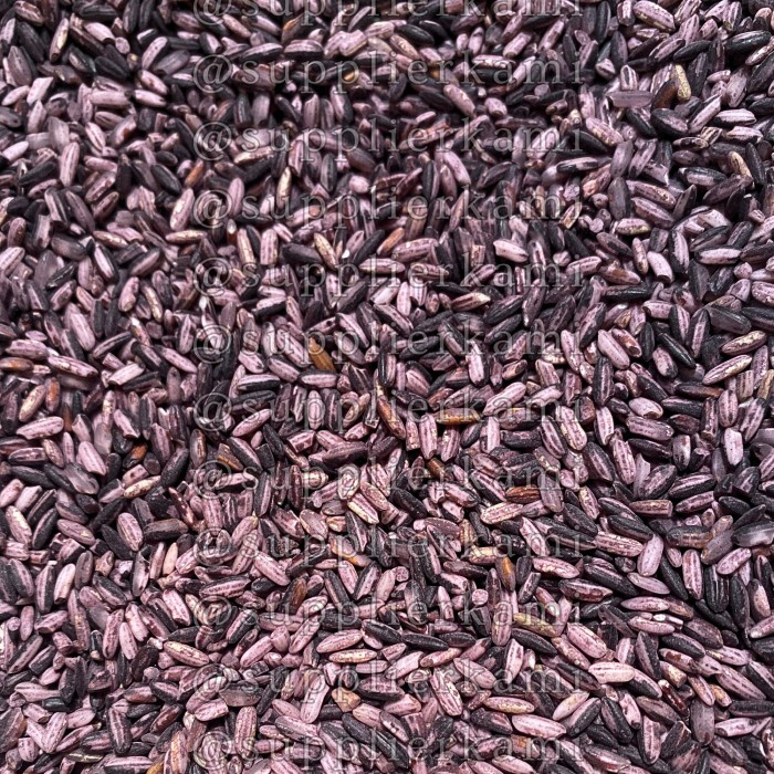 

2 Kg Ketan Hitam Pecah Kulit Organik Vakum