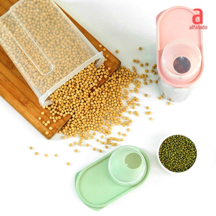 

Tempat Penyimpanan Makanan Cereal Kacang Serbaa - Ku032