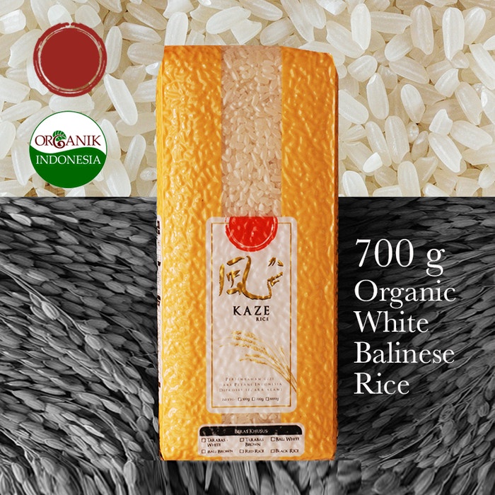 

700 G Putih Bali Organik - Kaze Rice