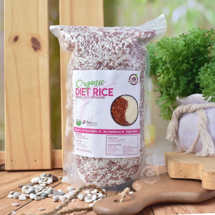 

House Of Organix Organic Diet Rice / Diet Organik