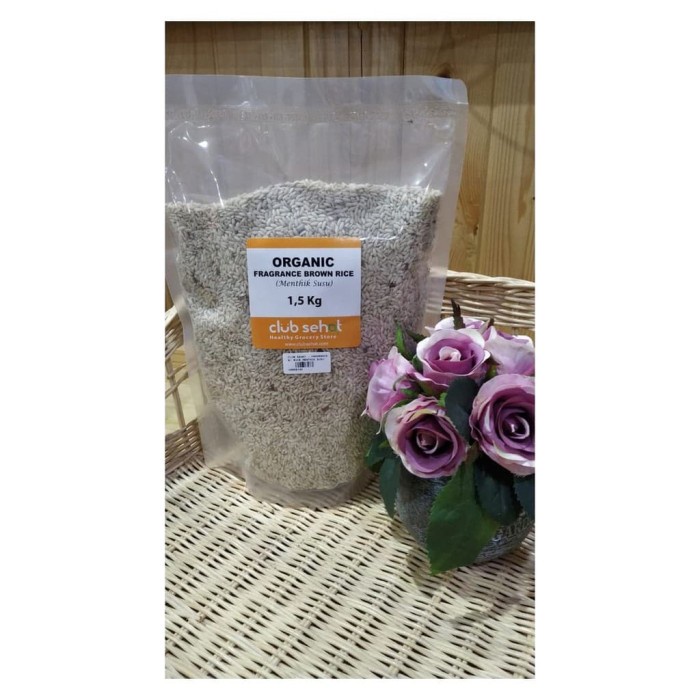 

Org. Fragrance Brown Rice 1,5Kg Pecah Kulit
