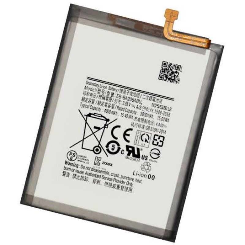 BATERAI SAMSUNG A20/A205 EB-BA205ABN ORIGINAL